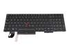 PK131J63B11 original Lenovo keyboard DE (german) black/black with backlight and mouse-stick