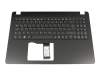 PK132CE2B11 original Acer keyboard incl. topcase DE (german) black/black