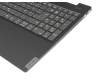 PK132GC2B19 original Compal keyboard incl. topcase DE (german) dark grey/black with backlight