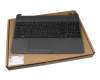 PK132H73A10 original HP keyboard incl. topcase DE (german) black/grey