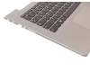 PM4CB-GE original Lenovo keyboard incl. topcase DE (german) black/silver with backlight silver edge