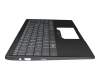 PN036356 original MSI keyboard incl. topcase IT (italian) grey/black with backlight