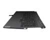 PO5CYXRGBG original Lenovo keyboard incl. topcase DE (german) black/grey with backlight