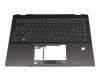 S1N3EDE223SA0 original MSI keyboard incl. topcase DE (german) black/black with backlight