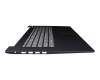 SA469D-22HM original Lenovo keyboard incl. topcase DE (german) grey/blue (Fingerprint)