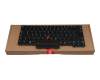 SG-A1410-2DA original Lenovo keyboard DE (german) black/black with backlight and mouse-stick