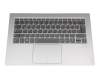 SM10N19275 original Lenovo keyboard incl. topcase DE (german) grey/silver with backlight