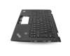 SN20K74758 original Lenovo keyboard incl. topcase DE (german) black/black with backlight and mouse-stick