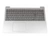 SN20M62778 original Lenovo keyboard incl. topcase DE (german) grey/silver with backlight