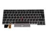 SN20V43555AB original Lenovo keyboard DE (german) black/silver with backlight and mouse-stick