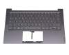 SN20W85087 original Lenovo keyboard incl. topcase DE (german) grey/grey with backlight