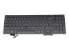 SN21D93586 original Lenovo keyboard DE (german) grey/grey with backlight and mouse-stick