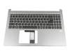 SV5P_A72BWL original Chicony keyboard incl. topcase DE (german) black/silver with backlight