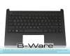 T14SDR Keyboard incl. topcase DE (german) black/grey