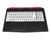 Topcase black original suitable for MSI GE63 Raider RGB 9SE/9SG (MS-16P7)