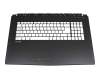 Topcase black original suitable for MSI GP72VR 6RF/7RF (MS-179B)