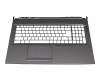 Topcase grey original suitable for MSI GP75 Leopard 10SCSK/10SCXK (MS-17E8)