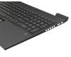 V204346AS1 original Sunrex keyboard incl. topcase DE (german) black/black with backlight