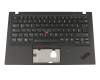 YDBL-85D0 original Lenovo keyboard incl. topcase DE (german) black/black with backlight and mouse-stick